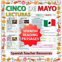 Spanish Reading Passages about el Cinco de Mayo - Lecturas